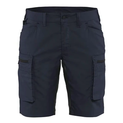 Image de Short services stretch femme marine foncé/noir