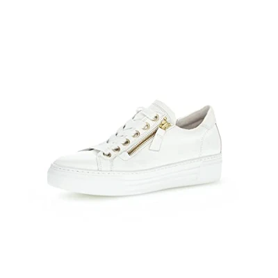Afbeelding van Gabor Lage sneakers voor dames, Platino Wit 51, 39 EU