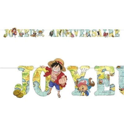 Afbeelding van CHAKS One Piece papieren slinger