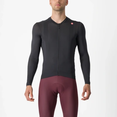 Afbeelding van Fietsshirt Castelli Espresso Ls maat Xxl Zwart