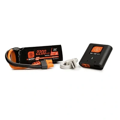 Afbeelding van Spektrum Powerstage Smart Air Pack: 2200 mAh LiPo 3S G2 batterij/S120 oplader
