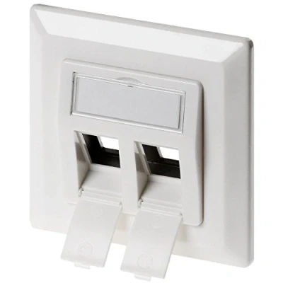 Afbeelding van Delock, Accessoires schakelprogramma, Keystone Wandcontactdoos