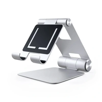 Afbeelding van Satechi Aluminium Foldable Stand zilver ST R1