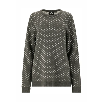 Afbeelding van Whistler Borge Trui, Dames, Maat: 40, Dark grey melange