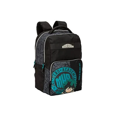 Afbeelding van My Hero Academia Urban rugzak COMIX ANIME, zwart, Taglia Unica, casual, Eén maat, zwart., Taille unique, casual