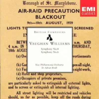 Afbeelding van Vaughan Williams: Symphonies 4 &amp; 6