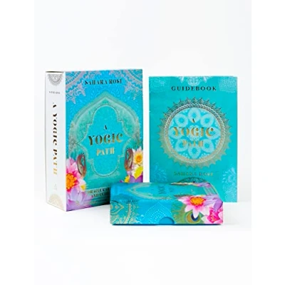 Afbeelding van A Yogic Path Oracle Deck and Guidebook (Keepsake Box Set)