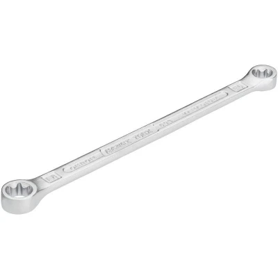 Afbeelding van HAZET 609 E6XE8 Tweezijdige ringsleutel 113 E6, E8 Chroom vanadium staal