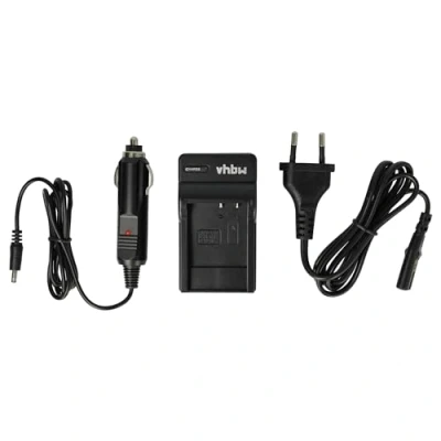 Afbeelding van vhbw Acculader, compatibel met Sanyo Xacti VPC CA9, CG6, CG65, CG9, E6 EX, E7 camera, DSLR, actiecamera