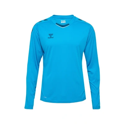 Afbeelding van Hummel CORE XK POLY Longsleeve, Heren, Maat: XL, Blue danube