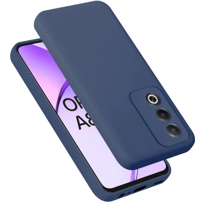 Afbeelding van Cadorabo Hoesje geschikt voor Oppo A80 in LIQUID BLAUW Beschermhoes gemaakt van flexibel TPU silicone Case Cover