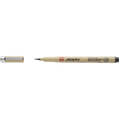 Afbeelding van Sakura bruhspen Pigma Brush, zwart brushpen