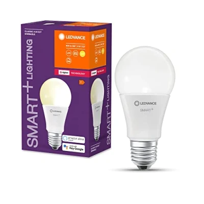 Afbeelding van LEDVANCE Slimme LED lamp met ZigBee technologie, E27 basis matte optiek ,Warm