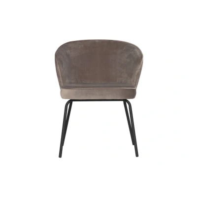 Afbeelding van BePureHome Stoel Admit Khaki Zwart 77,00cm x 59,00cm 60,00cm