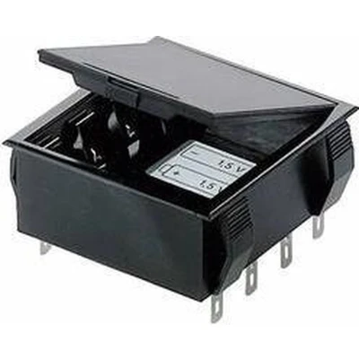 Afbeelding van Bopla 46600000 Batterijhouder 4 AA (penlite), 9V (blok) Soldeeraansluiting (l x b h) 65 21.5 mm