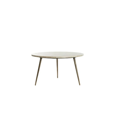 Afbeelding van Light &amp; Living Bijzettafel ZECA Ø67x37cm Grijs