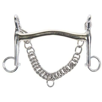Afbeelding van HKM Babystangetje Argentaan 16mm Schaar 7cm 15,5cm
