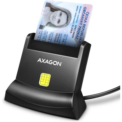 Afbeelding van AXAGON CRE SM4N Chipkaartlezer