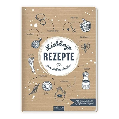 Afbeelding van Trötsch Rezeptbuch Lieblingsrezepte zum Selberschreiben: Selberschreiben