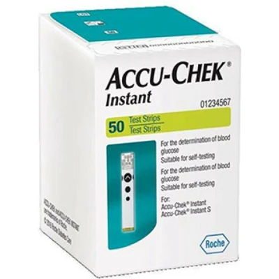 Afbeelding van Roche Accu Chek Teststrips Instant 50ST