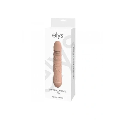 Afbeelding van TOYZ4LOVERS ELYS IMPERIAL MOVE RECHARGEABLE FLESH SILICONE VIBRATOR