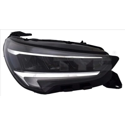 Afbeelding van TYC 20 19142 06 2 Koplampen Links LED voor rechtsrijdend verkeer OPEL: Corsa F Hatchback
