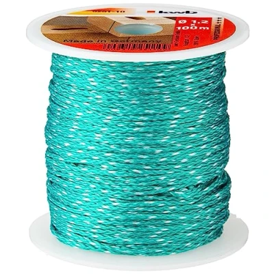 Afbeelding van kwb 925110 Muursnoer 1,2 mm Groen 100 m