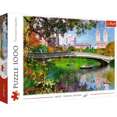 Image de Trefl Central Park, New York 1000 Pièces, Vue sur York, Manhattan, Parc Vert, DIY Puzzle, Divertissement Créatif, Cadeau, Amusement, Puzzles Classiques pour Adultes et Enfants