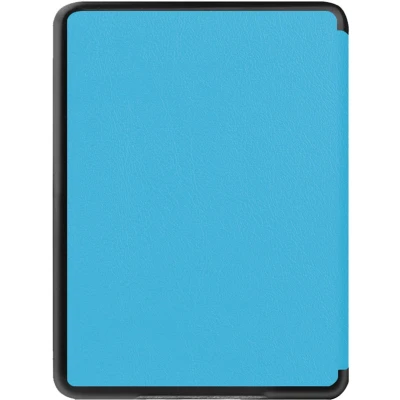 Afbeelding van iMoshion Ereader Cover / Hoesje Geschikt voor Amazon Kindle (2022) 11th gen Slim Hard Case Bookcase Lichtblauw