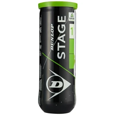 Afbeelding van Dunlop Tennisballen Stage 1 Green 3 Stuks