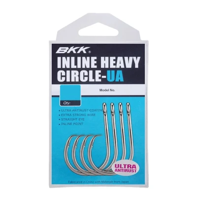 Afbeelding van BKK UA Inline Heavy Circle 6/0# Meerval haken