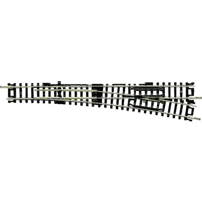 Afbeelding van N Fleischmann rails (zonder ballastbed) 22303 Onderbouwwissel, Rechts 155 mm 10 765 1 stuk(s)