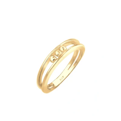 Afbeelding van Elli Ring goldcoloured, Dames, Maat: 52, Gold coloured