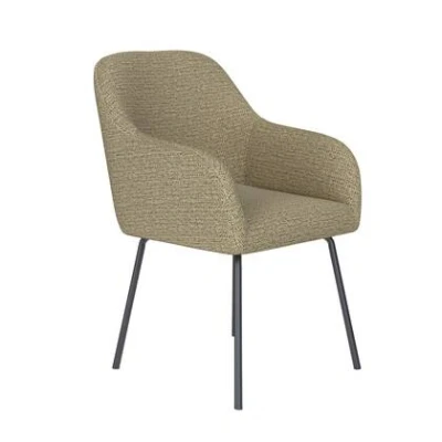 Afbeelding van Housecraft Living Otis Eetkamerstoel Metaal Pistache groen
