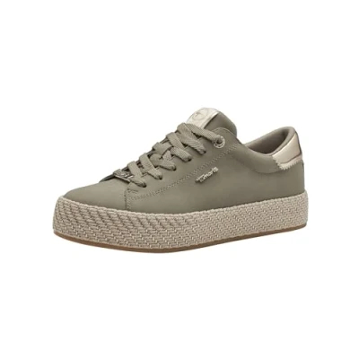 Afbeelding van Tamaris 1 23713 42 Low Top damessneakers, Salie, 39 EU