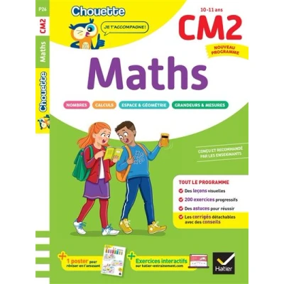 Image de Maths CM2 Cahier de soutien nouveau programme