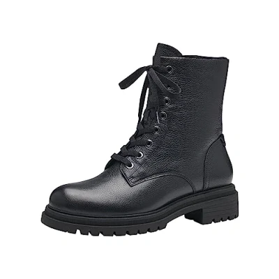 Afbeelding van Tamaris Snowboots, Dames, Maat: 37, Black leather Leer