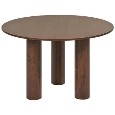 Afbeelding van ORIN Eettafel Donkere houtkleur MDF