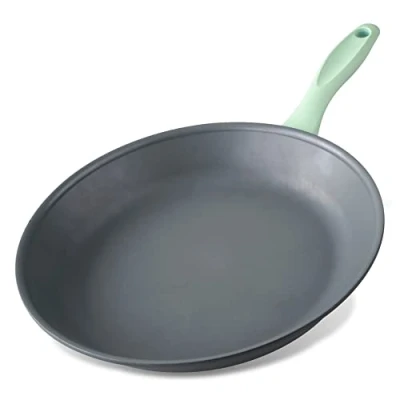 Afbeelding van Fackelmann Braadpan 28 cm met antiaanbaklaag, duurzame pan van 100% gerecycled aluminium ergonomische handgreep, zacht aanvoelend, kleine inductiepan voor koken en frituren