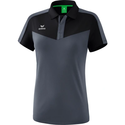 Afbeelding van Erima Squad polo dames zwart/slate grey