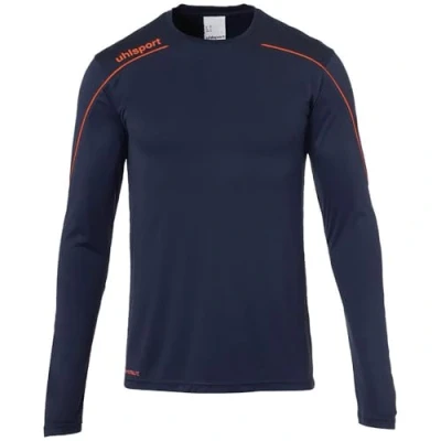 Afbeelding van Uhlsport Stream 22 Voetbalshirt Lange Mouw Kinderen Marine / Fluorood Maat: 164