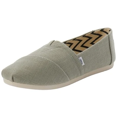 Afbeelding van TOMS Espadrilles Alpargata voor dames, Clay Heritage Canvas