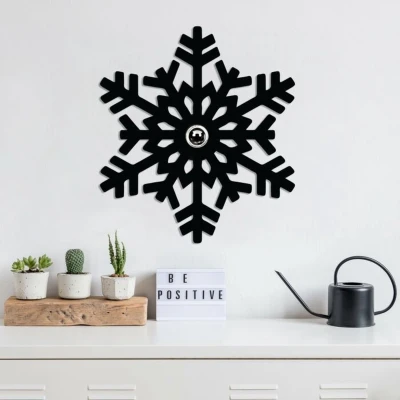 Afbeelding van Asir Wandlamp Sneeuwster Zwart 50 x 12 45 cm