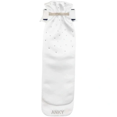 Afbeelding van Anky Plastron Multi Fit Afneembare Kraag Wit/Navy S