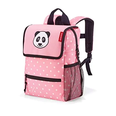 Afbeelding van Reisenthel Backpack Kids Rugzak 5L Panda Dots Pink Roze