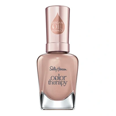 Afbeelding van Sally Hansen Color Therapy Arganolie nagellak Re Nude Bruin Onmiddellijke verzorging Glanzende afwerking Nr. 210 14 ml
