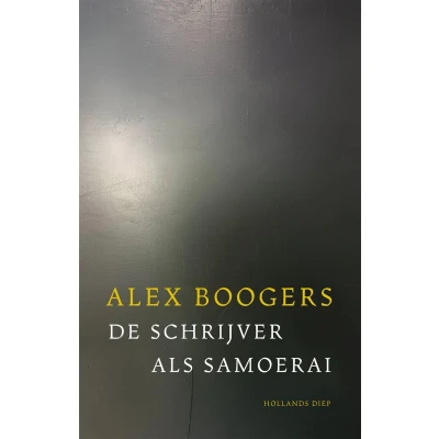 Afbeelding van De schrijver als samoerai