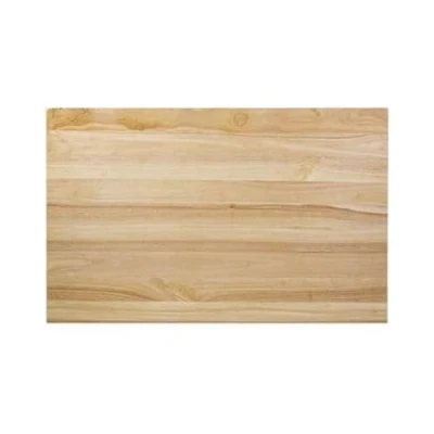 Afbeelding van Bolero voorgeboord rechthoekig tafelblad naturel 1100 x 700mm