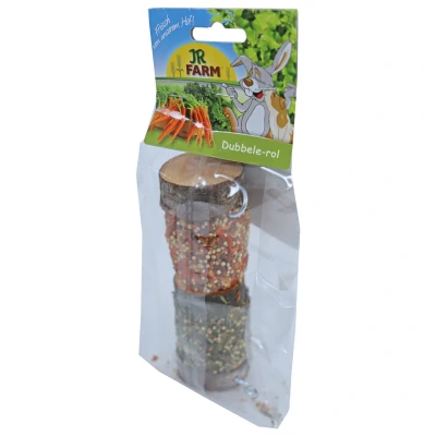 Afbeelding van Jr Farm Dubbele Rol Ruwvoer 5 x 12 20 cm 160 g