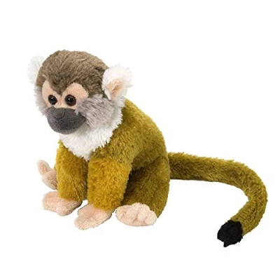 Afbeelding van Wild Republic 12303 pluche dier aap eekhoorn Cuddlekins mini speelgoed, 20 cm, bruin